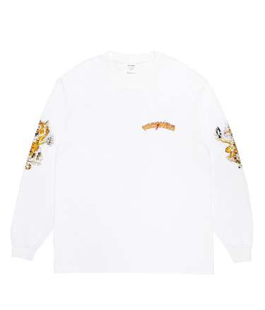 TIM LEHI / WASHED HEAVY WEIGHT LONG SLEEVE T-SHIRT