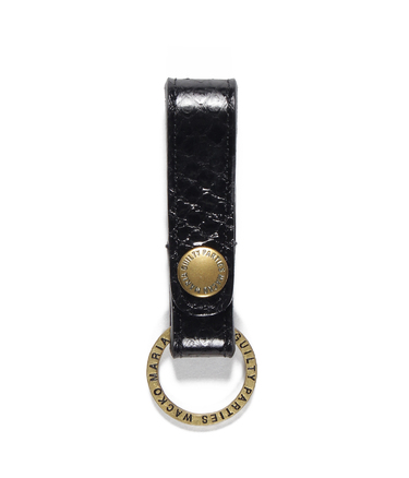 PYTHON LEATHER KEY HOLDER