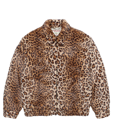 MCGREGOR / LEOPARD FAUX FUR ANTI-FREEZE JACKET