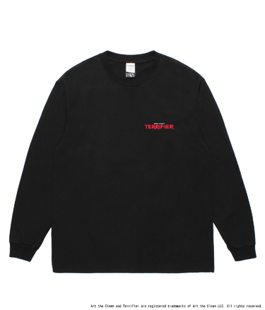 TERRIFIER / WASHED HEAVY WEIGHT LONG SLEEVE T-SHIRT