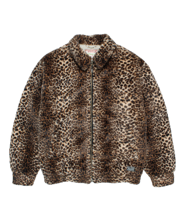 MCGREGOR / LEOPARD FAUX FUR ANTI-FREEZE JACKET