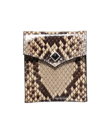 PYTHON LEATHER PORTABLE ASHTRAY