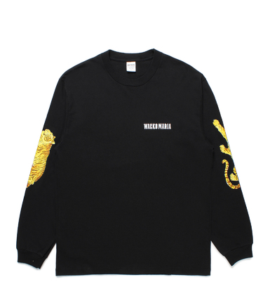 TIM LEHI / WASHED HEAVY WEIGHT LONG SLEEVE T-SHIRT