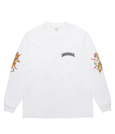 TIM LEHI / WASHED HEAVY WEIGHT LONG SLEEVE T-SHIRT