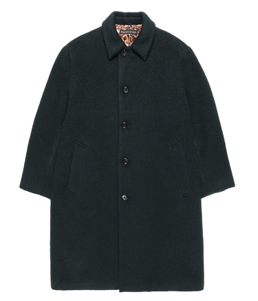 WOOL MOHAIR BAL COLLAR COAT