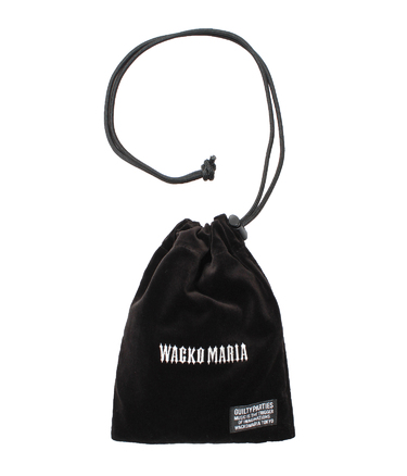 VELVETEEN DRAWSTRING BAG