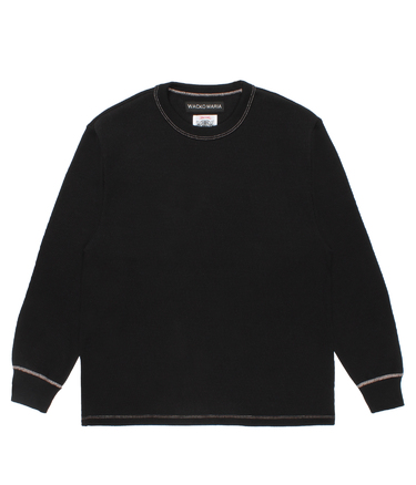 WOLF'S HEAD / THERMAL LONG SLEEVE T-SHIRT