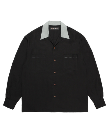 SWITCHING 50'S OPEN COLLAR SHIRT