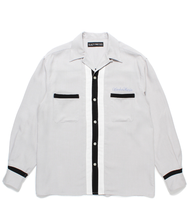 SWITCHING 50'S OPEN COLLAR SHIRT