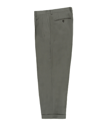 DORMEUIL / DOUBLE PLEATED TROUSERS