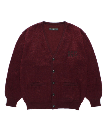 MOHAIR KNIT CARDIGAN