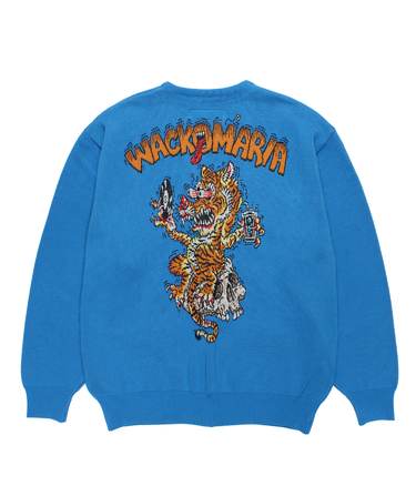 TIM LEHI / JACQUARD KNIT CARDIGAN