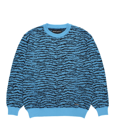 TIGER JACQUARD KNIT SWEATER