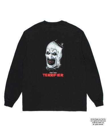 TERRIFIER / WASHED HEAVY WEIGHT LONG SLEEVE T-SHIRT