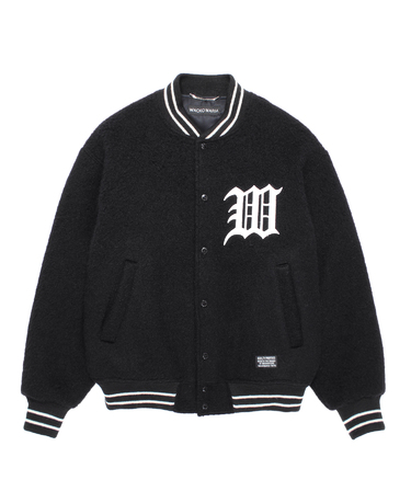 WOOL MOHAIR VARSITY JACKET