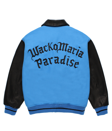 LEATHER VARSITY JACKET