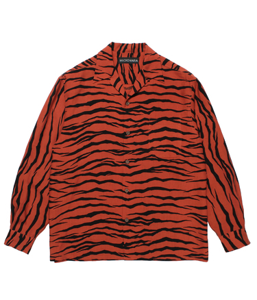 TIGER OPEN COLLAR SHIRT