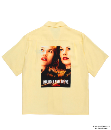 MULHOLLAND DRIVE / 50'S OPEN COLLAR SHIRT
