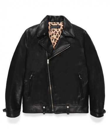 LEATHER DOUBLE RIDERS JACKET