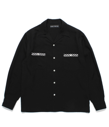 SWITCHING 50'S OPEN COLLAR SHIRT