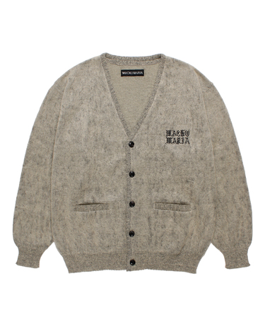 MOHAIR KNIT CARDIGAN