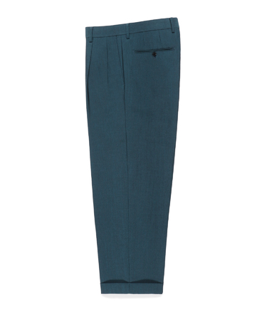 DORMEUIL / DOUBLE PLEATED TROUSERS