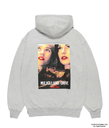 MULHOLLAND DRIVE / HEAVY WEIGHT HOODED SWEAT SHIRT