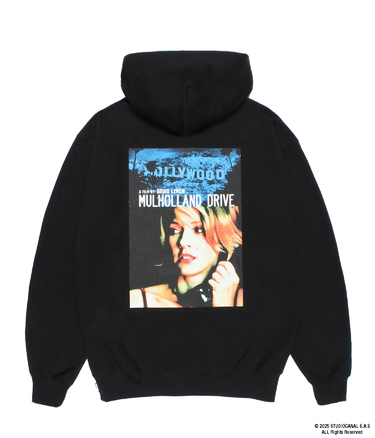 MULHOLLAND DRIVE / HEAVY WEIGHT ZIP HOODED SWEAT SHIRT