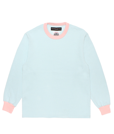 WOLF'S HEAD / THERMAL LONG SLEEVE T-SHIRT