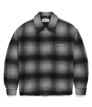 WOOL CHECK 50'S JACKET