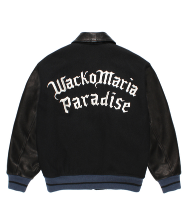 LEATHER VARSITY JACKET