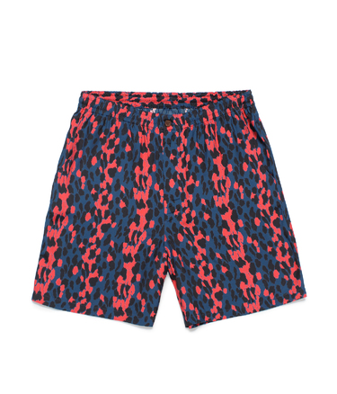 LEOPARD HAWAIIAN SHORTS