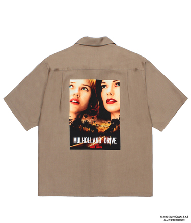 MULHOLLAND DRIVE / 50'S OPEN COLLAR SHIRT