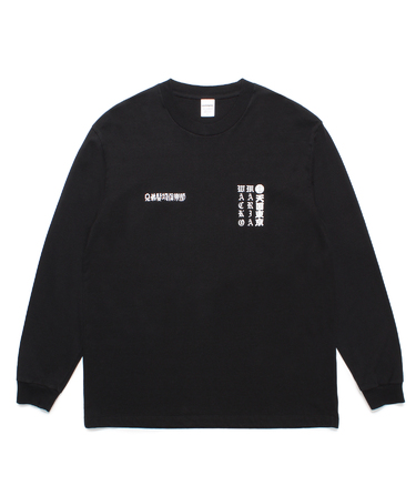 MR.BROTHERS CUT CLUB / WASHED HEAVY WEIGHT LONG SLEEVE T-SHIRT