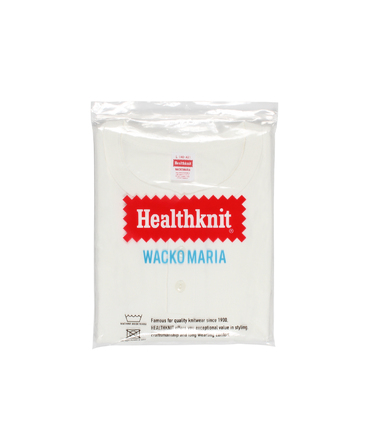 HEALTHKNIT / HENLEY NECK T-SHIRT