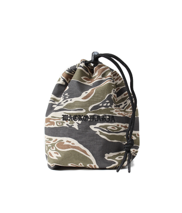 TIGER CAMO DRAWSTRING BAG