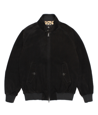 BARACUTA / G9 SUEDE LEATHER HARRINGTON JACKET
