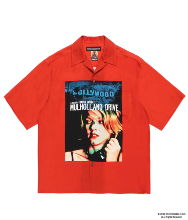 MULHOLLAND DRIVE / 50'S OPEN COLLAR SHIRT