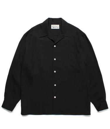 50'S OPEN COLLAR SHIRT