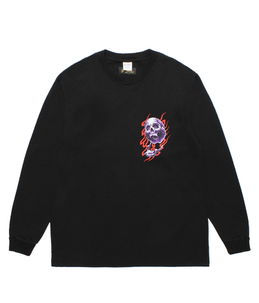 56 TATTOO STUDIO / WASHED HEAVY WEIGHT LONG SLEEVE T-SHIRT
