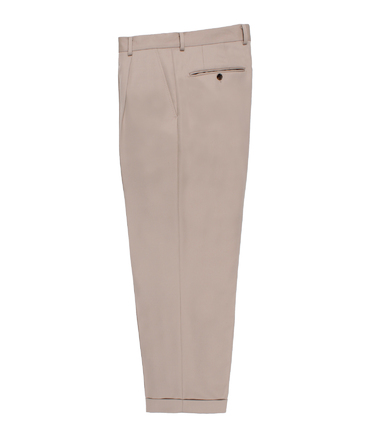 DORMEUIL / PLEATED TROUSERS (TYPE-2)