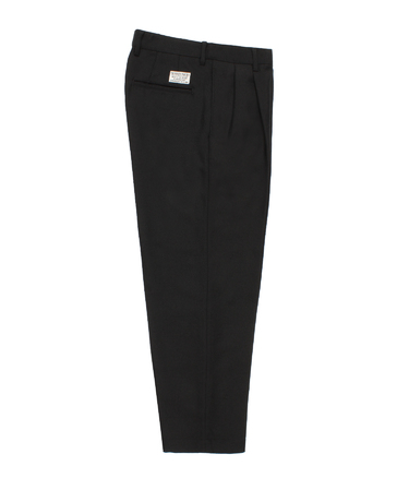 DOUBLE PLEATED WOOL TROUSERS