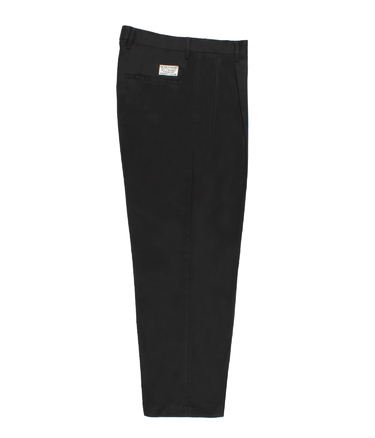 DOUBLE PLEATED CHINO TROUSERS
