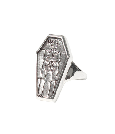 WOLF'S HEAD / COFFIN RING