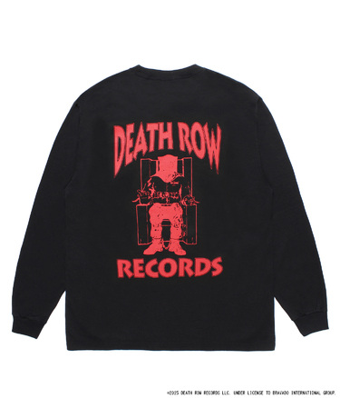 DEATH ROW RECORDS / WASHED HEAVY WEIGHT LONG SLEEVE T-SHIRT