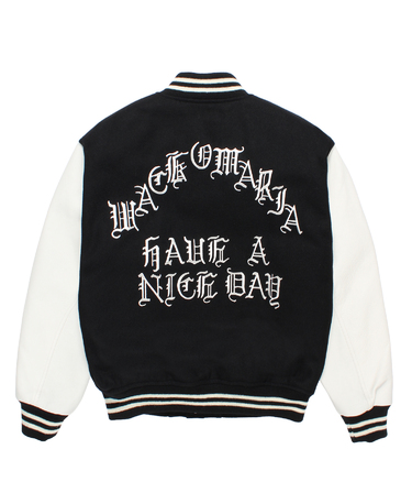 LEATHER VARSITY JACKET