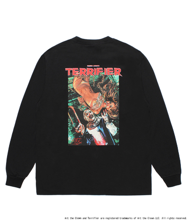 TERRIFIER / WASHED HEAVY WEIGHT LONG SLEEVE T-SHIRT