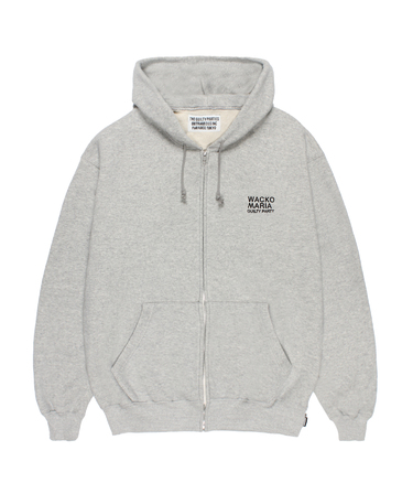 MIDDLE WEIGHT ZIP UP HOODED SWEAT SHIRT