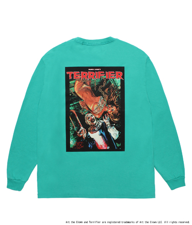 TERRIFIER / WASHED HEAVY WEIGHT LONG SLEEVE T-SHIRT