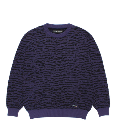 TIGER JACQUARD KNIT SWEATER